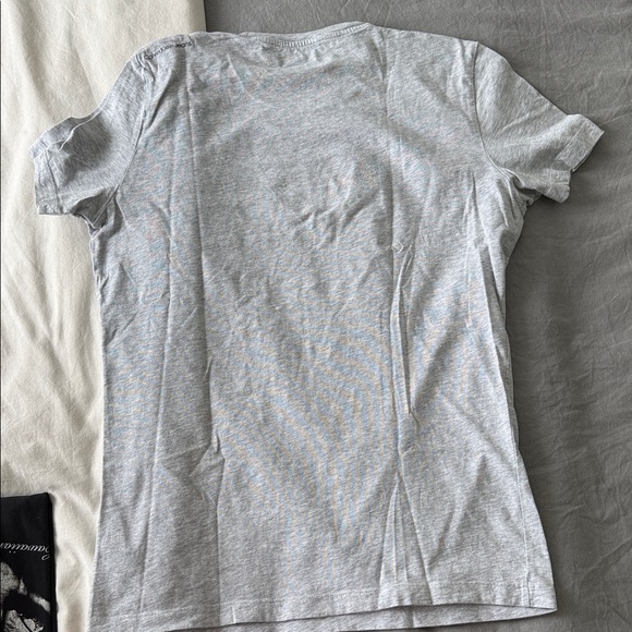 Calvin Klein Jeans Charcoal Logo T-Shirt | USA Large - L - Picture 6 of 6